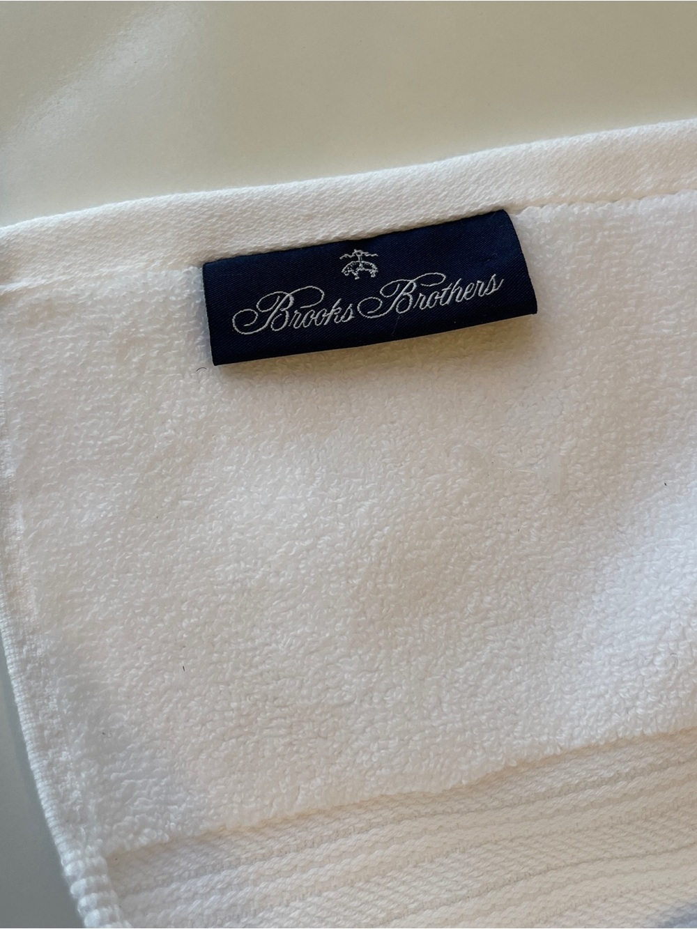 New Brooks Brothers 4 PC White Premium Bath Towels 550, 700, 800 GSM 100% Cotton - Picture 8 of 16